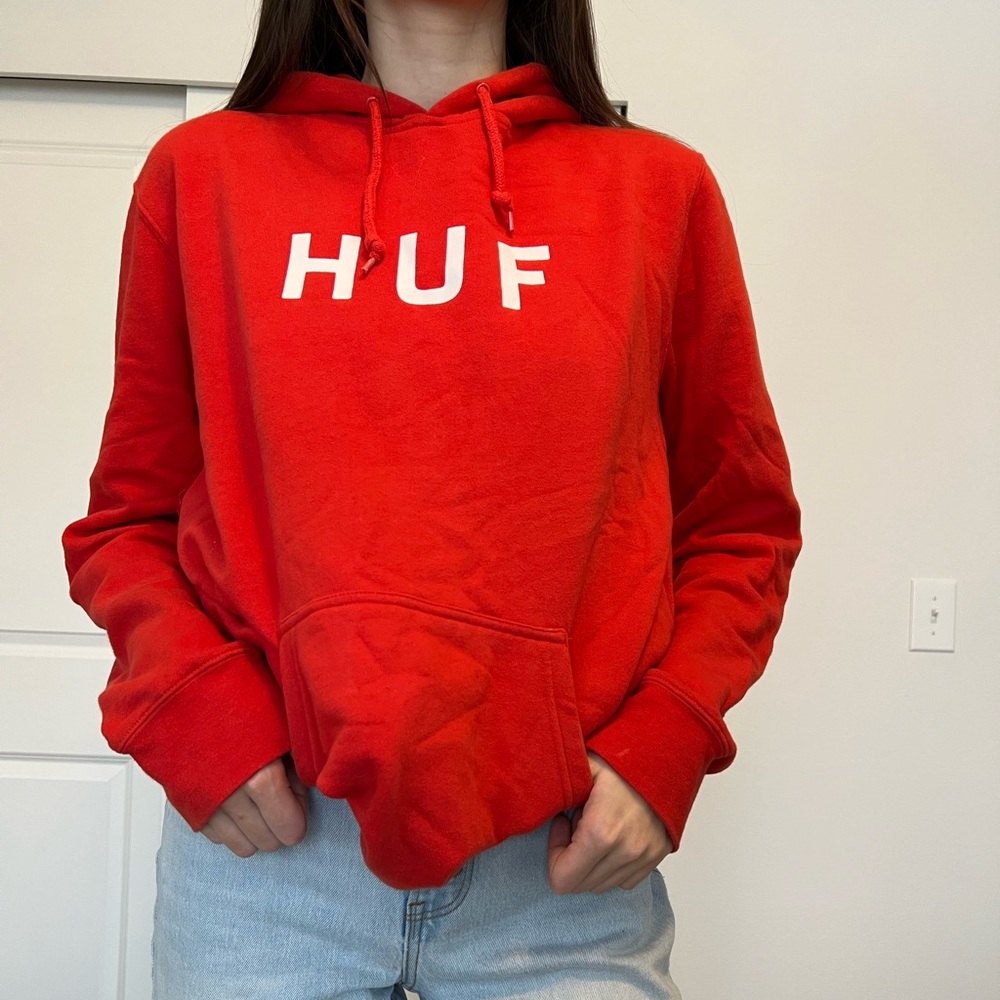 HUF Red Hoodie